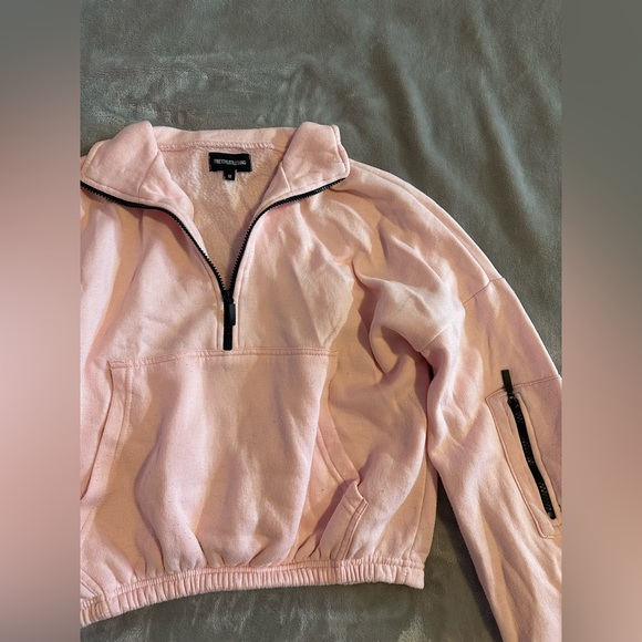 Pretty little thing baby pink sweatshirt - M - Picture 3 of 4